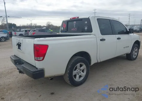 2008 Nissan Titan Xe из США, поврежденный, VIN 1N6BA07D58N318500